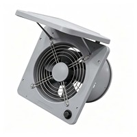Ventilateur d'extraction industriel à faible bruit, de type carré, à forte puissance, pour entrepôt, atelier, refroidissement d'air