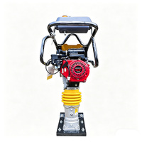 Pilonneuse à essence HCR80 90 110 de haute qualité et économique, machine à compacter le sol avec moteur à essence 5,5-6,5 CV
