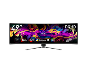 Moniteur de jeu pour ordinateurs portables, tout neuf, pour MPG 491CQP QD-OLED, 49 <span class=keywords><strong>pouces</strong></span>, 5120x1440 DQHD, 144 Hz, IPS, grand écran - Product Image 6