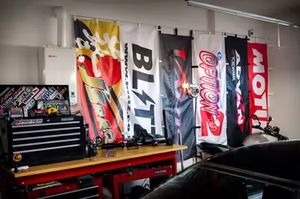 Оптовые флаги Нобори высокого качества, популярные японские флаги с индивидуальным логотипом/дизайном для улицы, выставок, ресторанов, магазинов - Product Image 3