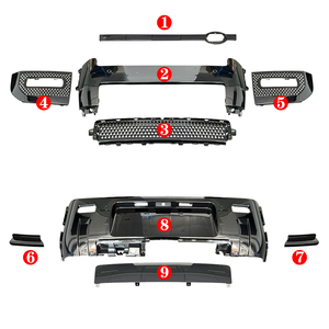 전문 제조사 랜드로버 디펜더 2020 2021 2023용 신형 90 110 바디 키트 외부 튜닝 액세서리 - Product Image 4