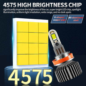 Accessoires d'éclairage automobile U10 180W Phare LED H4 Ampoules de phare LED en forme de <span class=keywords><strong>U</strong></span> H11 <span class=keywords><strong>H7</strong></span> 9005 9006 HB3 HB4 Phare LED pour voiture - Product Image 5