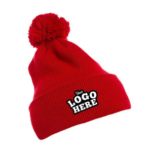 หมวกบีนนี่น้ำหนักเบาสำหรับผู้ชายและผู้หญิงหมวกบีนนี่ฤดูหนาวโลโก้ออกแบบได้ตามต้องการสำหรับผู้ใหญ่ - Product Image 1