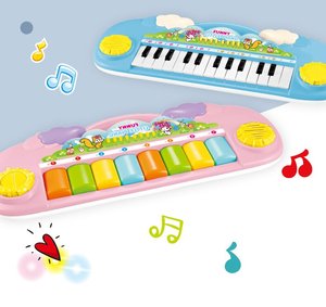 Clavier de piano électrique en plastique à piles, instrument de musique, jouet musical pour enfants, vente en gros - Product Image 4