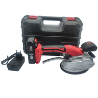 Outils électriques portatifs pour le bricolage automatique Machine à carrelage industrielle sans fil à piles pour le nivellement des carreaux de mur et de sol Maçons