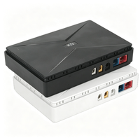 Catu Daya Cadangan UPS Mini Portabel 18W Multi Tegangan 5/9/12/15/24V USB POE Port Power Bank untuk Kamera Keamanan Router Wifi
