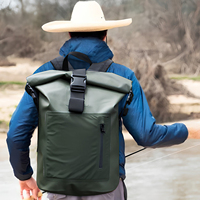 Sac à dos étanche design personnalisé pour la navigation de plaisance, le kayak et le rafting à vélo Sac de plage en PVC pour la natation