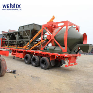 YHZM750 Centrale à béton mobile Centrale à béton mobile Mélangeur à tambour Mélangeur à tambour Centrale à béton mobile - Product Image 1