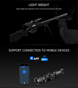Lunette thermique TTLTEs GM03-50 384x288 12µm 20mK 50mm F1.0 tube 30mm 1024x768 OLED IP67 WiFi pour la chasse - Product Image 6