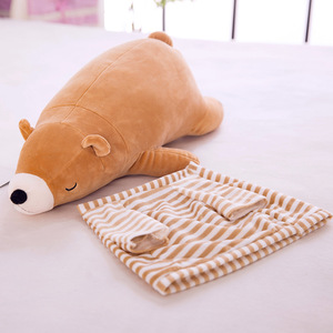 Oso Polar de Peluche Suave, Muñeco de Peluche de Oso Blanco, Almohada de Abrazo, Oso Grande, Regalo para Niños y Niñas, Compañero para Dormir - Product Image 4