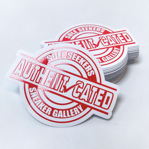 สติกเกอร์การ์ตูนกันน้ำแบบกำหนดเอง พิมพ์โลโก้ สติกเกอร์ไวนิลแบบไดคัท สติกเกอร์แบบใช้ซ้ำได้ - Product Image 1