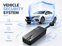 Dispositif de suivi et de surveillance GPS en temps réel pour voiture 4G J16, antivol, avec garantie d'un an