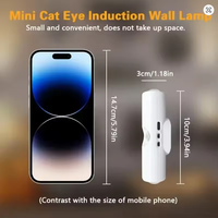 Lampe murale à détecteur de mouvement LED, rechargeable par USB, veilleuse de chevet pour chambre à coucher, couloir, escalier et bureau, éclairage d'ambiance