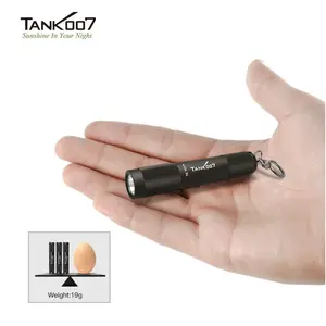 Senter Led Mini tahan air paduan alumunium grosir pabrik senter saku usb mini