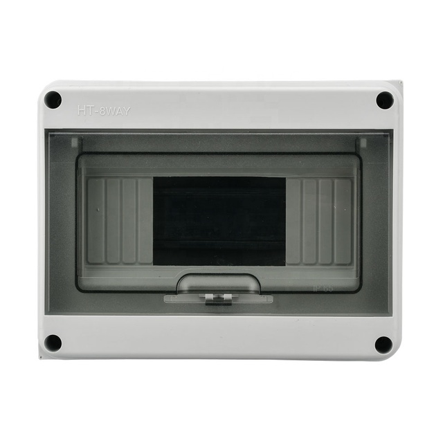 Tulabu Solar Photovoltaic Grid Connected 8way Power Electric Box Plastic Enclosure Mcb Box Distribution Box