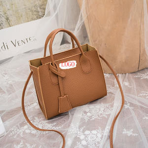 Bolso de Hombro de Moda para Mujer, Diseño de Lichee, de Piel Sintética, con Cierre de Cremallera, Bolso Pequeño Cuadrado, para Otoño, Primavera y Verano - Product Image 3