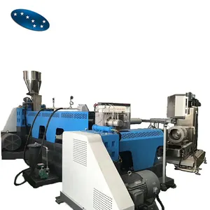 plastic pet granules recycling granulation and granulating making machine line