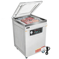 Machine d'emballage à chambre unique pour poulet, bœuf, riz, maïs, ensilage, viande, sachets de thé