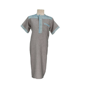 Venta Directa de Fábrica, Thobe Árabe de Algodón de Alta Calidad con Diseño de Empalmes, <span class=keywords><strong>Alharamain</strong></span> Jubba para Niños y Adultos, Otoño - Product Image 6