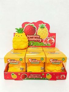 Scented Pineapple <b>Fidget</b> Toy Squishy Stress Relief Toy Fruit Shape Sensory Toy for Kids - Product Image 1