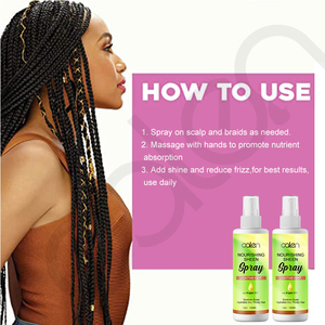 Spray Districante per Capelli Private Label, Spray Lucidante Nutriente per Trecce, Formula Idratante all'Olio - Product Image 6