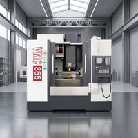 Centre d'usinage vertical VMC 855 à haute stabilité thermique, machine de fraisage CNC 3 axes VMC855
