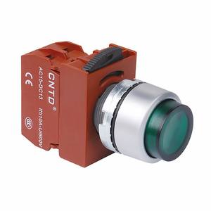 สวิตช์ปุ่มกดรีเซ็ตอัตโนมัติ CNTD Changde C2PIH หัวนูน พร้อมไฟแสดงสถานะ ขนาด 22 - Product Image 6