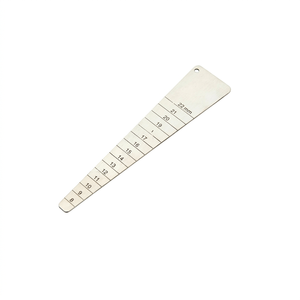 Outil de mesure de barres à ressort coniques en fer pour la fabrication de bijoux DIY 8-22mm - Product Image 1