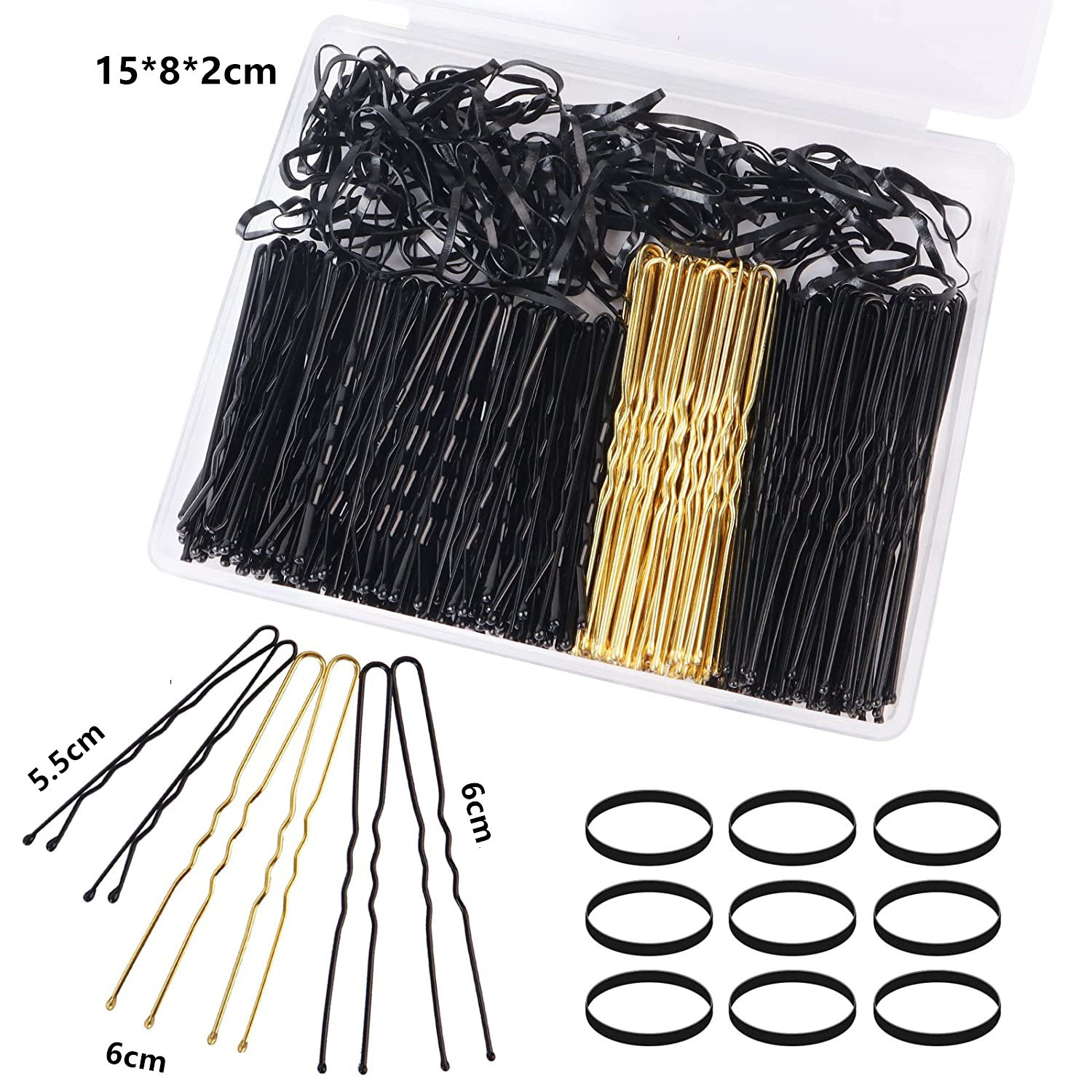 C2004-6 300ชิ้น/กล่อง ทองดำ