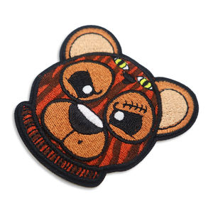 Écusson de broderie d'ours de litière de concepteur de bon prix Écussons brodés à motif animal pour vestes et manteaux - Product Image 3