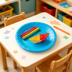 Party Love - Platos Desechables Redondos de Polipropileno Azul de 17 cm, Aptos para Alimentos, para Fiestas y Campamentos, Paquete de 8 - Product Image 6