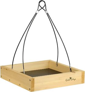 JUNJI case giardino piattaforma per uccelli mangiatoia per esterno di grandi dimensioni in rete per Chipmunks - Product Image 1