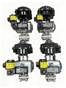 Válvula Neumática de Tres Piezas a Prueba de Explosiones para Agua, Gas y Aceite en Aplicaciones de Alta Temperatura, OEM - Product Image 6