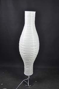 Metal Base <strong>Large</strong> Foldable Vase Pattern Decoration Floor <strong>Paper</strong> <strong>Lampshade</strong> for Floor Lamp, Living Room,bedroom,hotel - Product Image 4