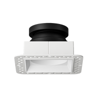 Plafonnier encastré carré Xushuang à LED, cadre en aluminium réglable, MR16 GU10 220V, éclairage de plafond moderne pour intérieur