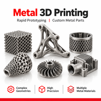 Services d'impression 3D en métal, prototypes personnalisés en alliage d'aluminium SLM, acier inoxydable, fraisage CNC, prototypage rapide, industriel