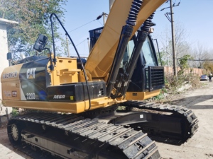 Caterpillar escavatrice escavatore usato 20T CAT320D earth moving hydraulic crawler excavator machine - Product Image 6