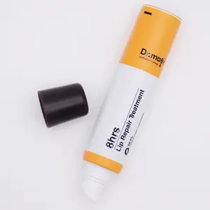 Tùy Chỉnh Kích Thước Và Logo Lip Gloss Ống Biểu Tượng Tùy Chỉnh Lip Balm Ống Lip Sửa Chữa Điều Trị Laminated Ống