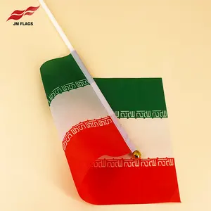 Grosir 3*5 Kaki Spanduk Iran Hari Nasional Bendera Iran Poliester Tidak Pudar Bendera Iran