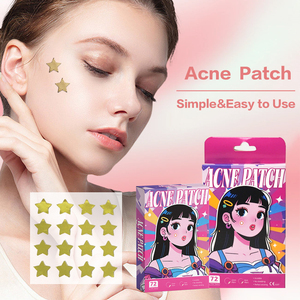 Patch <span class=keywords><strong>anti</strong></span>-acné hydrocolloïde doré en forme d'étoile, imperméable, cicatrisation rapide, pour tous types de peau, OEM/ODM acceptés - Product Image 5
