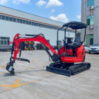 Mini-excavatrice sur chenilles 08t, norme Euro 5, moteur de marque importée, personnalisable