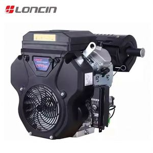 เครื่องยนต์เบนซิน Loncin 2V78FD 678 ซีซี แบบสองสูบ 22 แรงม้า สตาร์ทไฟฟ้า ระบายความร้อนด้วยอากาศ เพลาแนวนอน พร้อมลูกปืน - Product Image 2