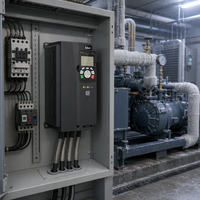 Convertisseur de fréquence GD350A-7R5G-S2 7,5 kW IP20 CE 380 V monophasé, régulateur de vitesse de moteur AC de 0,4 kW à 500 kW, variateur de fréquence