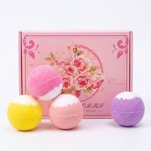 Set di 12 Bombe da Bagno di Lusso OEM ODM con Campanula Blu e Rosa per Spa Professionali e Confezione Regalo Premium per le Feste - Product Image 6