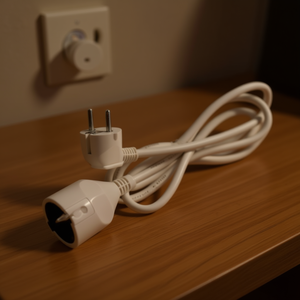 Cable de Extensión de Plástico de 3 Metros para Fuente de Alimentación Eléctrica Doméstica, Piezas para Electrodomésticos - Product Image 3