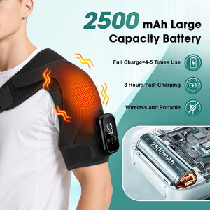Masajeador de <span class=keywords><strong>Hombros</strong></span> con Vibración y Calor Fitease, Eléctrico, Inalámbrico, Batería de 2500 mAh, Control de Tiempo, <span class=keywords><strong>Almohadilla</strong></span> Térmica <span class=keywords><strong>para</strong></span> <span class=keywords><strong>Hombros</strong></span> <span class=keywords><strong>para</strong></span> Hombres y Mujeres - Product Image 4