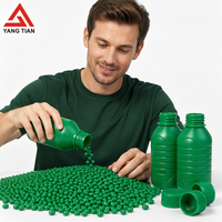 8. Masterbatch PP de qualité alimentaire vert brillant pour films soufflés, sacs en plastique et tuyaux