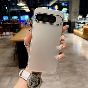Coque de téléphone mate pour Google Pixel 7 8 9 Pro XL 7 8 9A avec peinture métallisée et finition mate, protection antichoc - Product Image 6