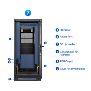 데이터 룸 및 의료 장비용 <span class=keywords><strong>DSP</strong></span> 컨트롤러 및 IGBT 기술을 갖춘 모듈형 <span class=keywords><strong>UPS</strong></span> 100kva - Product Image 3