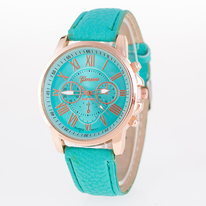 Montre Cuir Montre Geneva Quartz Femme Prix Montre à Quartz